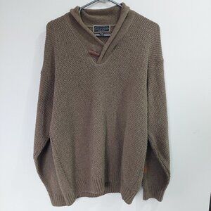 Field & Stream Men's M Knitted Shawl Collar Sweater
